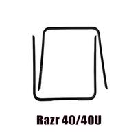 Repair For Motorola Moto Razr 40 50 60 Ultra 40U 60U Front Screen Stand Middle Bezel Frame LCD Display Bracket Hoder 40 40U Frame black