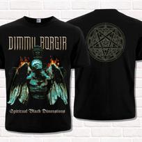 Dimmu Borgir  Spiritual Black Dimensions  T-Shirt (1999). Symphonic Black Metal. L black