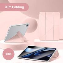 For Samsung Galaxy Tab S11 Ultra 14.6   Case Smart Fold Acrylic Clear Stand Cover for Tab S11 11   Funda with Pencil Holder Tab S11 Ultra 14.6 rožinė