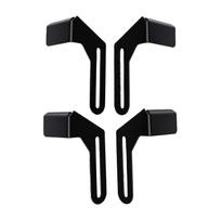 2 Sets Bench Grinder Tool Rest Heavy Duty Carbon Steel Work Support Left and Right Bracket Replacement Kit for 150 200 Type Grinders