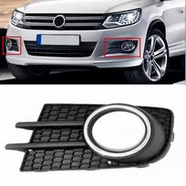 Priekinio rūko žibinto korpuso laikiklio surinkimas For Tiguan 2012–2018 m. Rūko žibinto rėmas ABS OEM 5N0853665 arba 5N0853666 Left Side black
