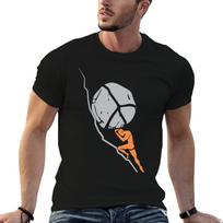 One Must Imagine Sisyphus Happy Albert Camus Tshirt Cotton T Shirt Unisex Unisex T Shirt Luxury Cotton T Shirt Pack Tshirt L black