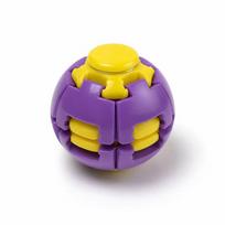 Press & Spin Fidget Spinner Ball, Colorful Sensory Puzzle Stress Relief Toy For Kids Adults Anxiety Relief blue