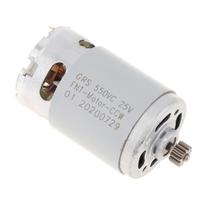 RS550 10,8 V / 12 V / 14,4 V / 18 V / 21 V / 25 V nuolatinės srovės variklis su dviejų greičių 11 dantų 19500/23000/24500/27500/29000/30000 aps./min. 25V