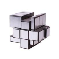 Veidrodinis kubas 3x3x3 Magic Cube Speed ​​Cubo Profesionali Dėlionė Cubo Magico Žaislai vaikams Veidrodiniai blokeliai 3x3 Kubas ZH 3x3 pilka