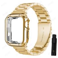 Dirželis + šarvai skirtas Apple Watch ultra 7 8 45 mm 41 mm juosta 6 5 4 Se 44 ​​mm 40 mm TPU dėklas, skirtas Iwatch 3 42 mm 38 mm apyrankės apsauginiam dėklui 38 40 41mm