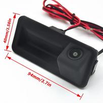 170° 1080P AHD automobilio galinio vaizdo kamera, skirta Ford Focus 2 MK2 Mondeo MK4 S-Max C-Max Kuga MK1 Fiesta MK7 Rover Range Freelander 2 AHD-Dynamic black