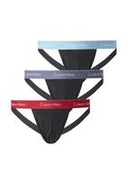 Calvin Klein Underwear Vyriškos kelnaitės safyro / dangaus žydra / raudona / juoda