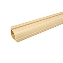 Lipnus trikampis kanalas, montuojamas ant paviršiaus, PVC dekoratyvinis stačiakampis nematomas kanalas 25*25mm【50cm*2pcs】 beige