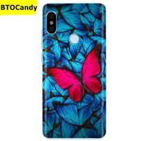 Silikoninis dėklas Xiaomi Redmi Note 5 dėklui Mielas TPU viršelis Telefono dėklas Xiomi Xiaomi Redmi Note 5 Pro / Redmi Note5 Fundas Krepšiai Note 5 (Note 5 Pro) blue