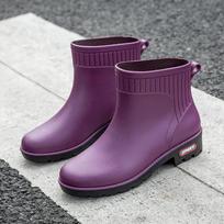 Vandens Batai Moteriški Lietaus Nemokamas Pristatymas Kulkšnies Guminiai Batai Moterims Darbui Sodo Aulinukai Atsparūs Vandeniui Lietaus Batai Botas 39 violetinė