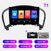 Android automobilinis radijas, skirtas Nissan Juke 2010-2019 Multimedijos grotuvo galvos blokas Stereo GPS navigacija BT WIFI 1+16GB 1+16GB,B