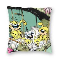 Marsupilami Pagalvės užvalkalas 40x40 Dekoratyvinis Spausdinimas Animacinių filmų Anime Veikėjai Mesti Pagalvę Sofai Dvišalis 30x30cm blue