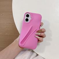 INS Lūpų dažų silikoninis dėklas telefonui iPhone 11 13 16 15 14 13 12 Pro Max 16 Plus Nešiojamas lūpų blizgesio laikiklis Minkštas silikoninis dangtelis iPhone 16 Pro