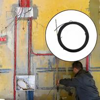 Cable Puller Tool for Electrician Use in Wall Installations 15M white