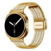 Metalinė apyrankė Samsung Galaxy Watch 8 40mm 44mm 8Classic 46mm Ultra (2025 m) 47 mm nerūdijančio plieno apyrankė „Galaxy Watch“ laikrodžiui Galaxy Watch 8 40mm auksas