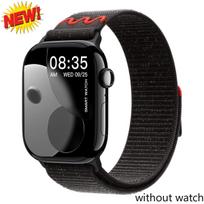 Nailono sportinis dirželis Apple Watch Ultra3 49mm S11 42/46mm S10 9 8 7 6 5 4 3 Kilpos apyrankė iWatch Series SE3 Ultra 2 46mm 45m Sereis 3 2 1 42MM black