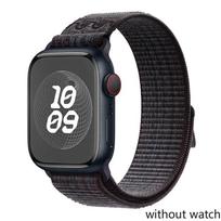 Nailono sportinis dirželis Apple Watch Ultra3 49mm S11 42/46mm S10 9 8 7 6 5 4 3 Kilpos apyrankė iWatch Series SE3 Ultra 2 46mm 45m 44 45 46 49MM black