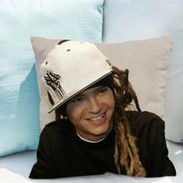45x45 Tom Kaulitz Pagalvės Užvalkalai Dvipusis Spausdinimas Sofos Komplektai Twin Dydžio Patalynė Dekoratyvinės Pagalvės Svetainei Pagalvė 16x16Inch gray
