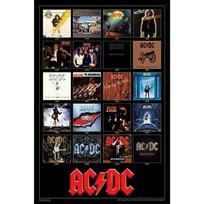 AC DC Vintažinė Sunkaus Metalo Muzika Šaunus Klasikinio Roko Grupės Metalinis Skardinis Ženklas Namams Restoranui Kavinei Barui Meno Sienų Dekoravimas Dovanos 20x30cm（7.8x11.8inch）