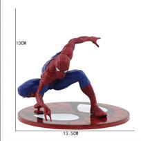 Keršytojų herojų anime figūrėlės ornamentas - Žmogus-voras, Venomas, Halkas, Geležinis žmogus, animacinių filmų modelis, žaislas torto, automobilio dekoravimui ir rankdarbiams brown