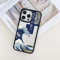 Japoniško stiliaus Didžioji Kanagavos banga telefono dėklas iPhone 13 12 Mini 11 14 Pro Max 7 8 Plus SE2020 XS X XR Dangtelis Meno Knygelės For iPhone 12mini