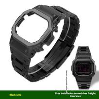 Lengvas titano lydinio dirželio dėklas Casio G-SHOCK DW5600 GW-M5610 GWX5600 GW-B5600 Modifikavimo rinkiniui Metalo titano rėmelio dirželio įrankiai For DW-5600 gray