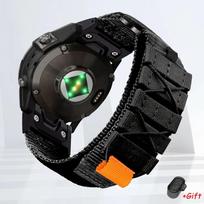 Naujas Quick Fit Nailono Dirželis Garmin Laikrodžiui Fenix7 7X 6X Pro/Epix Pro Gen 2 51mm 47mm/Fenix6 5Plus 5XPlus 22mm 26mm Laikrodžio Juosta For Garmin 26mmL black
