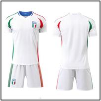 24-25B Italijos Išvykos Treniruočių Marškinėliai Futbolo Marškinėliai Vaikų Marškinėliai Vaikų Drabužiai Suaugusiųjų Dydis 16-3XL 24 yards/140 white