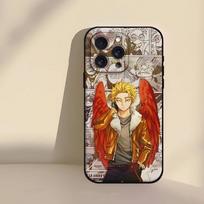 Hawks BNHA M-MHA Telefono dėklas IPhone 17/16/15/13/14 Pro Max/ 11Plus/X/Xr/Xs Max/12mini iphone11Pro gray