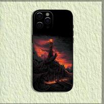 L-Žiedų Valdovas Telefonų Dėklas Skirtas iPhone 16,15,14,13,12,11,Pro,X,XS,Max,XR,Plus,Mini Minkštas Juodas Dangtelis iPhone15promax