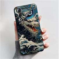 ZTE Nubia Neo 3 GT 5G Z2465N dėklas Mielas triušis Juodas minkštas TPU silikonas Atsparus smūgiams galinis dangtelis ZTE Nubia NEO3 GT 5G dėklui ZTE nubia Neo 3 GT