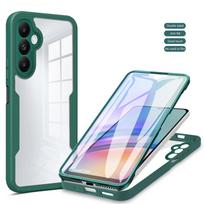 360° pilnos apsaugos dėklas, skirtas Samsung Galaxy A55 A34 A54 A35 A25 A15 A53, atsparus smūgiams ekrano apsaugos dėklas, skirtas Samsung A33 A13 A14 A52 A53 5G gray