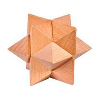 Mediniai 3D dėlionės, jungiami smegenų mankštos žaidimai suaugusiems, vaikams, berniukams, mergaitėms, Luban užraktas, IQ iššūkis, edukacinės ir smagios dovanų idėjos