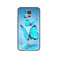 Dėklas Samsung Galaxy S5 Galinis dangtelis Silikoniniai dėklai Samsung S5 Neo S 5 I9600 SM-G900F Telefono dėklas Coque TPU Bamperis Samsung S5 i9600 blue