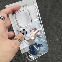 Žaidimo Inazuma Eleven telefono dėklas iPhone 17 16e 16 15 14 13 12 11 mini Pro Max X XR XSMAX 8 7 Air Plus skaidrus minkštas dėklas iPhone XSMax white