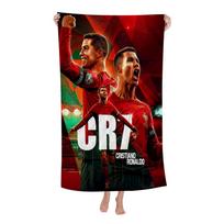 C-Cristiano R-Ronaldo CR7 Vonios rankšluostis Mikropluošto Minkštas Sugeriantis vandenį Kvėpuojantis Mergaitei Vaikams Dekoratyvinis Animacinis Paplūdimio rankšluostis W30*H60(CM)