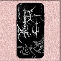 Gothic Cyber Sigil Phone Case For Samsung S25,S24,S21,S22,S23,S30,Ultra,S20,Plus,Fe,Lite,Note,10,9,5G Black Cover Samsung S25Plus