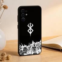 Berserk Guts Anime telefono dėklas Samsung S25, S24, S21, S22, S23, S30, Ultra, S20, Plus, Fe, minkšto silikono juodas dangtelis Samsung S24Plus