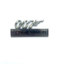 007 Bond Edition Metalinės Automobilio Lipdukai Ženkleliai Automobilio Bagažinės Durų Dekoravimui Ženkleliai 007 Logotipai Automobilio Lipdukai Motociklo Dekoravimas gray