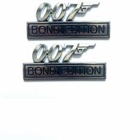 007 Bond Edition Metalinės Automobilio Lipdukai Ženkleliai Automobilio Bagažinės Durų Dekoravimui Ženkleliai 007 Logotipai Automobilio Lipdukai Motociklo Dekoravimas
