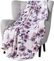 Vandenženklio gėlių pledas Botaninis laukinių gėlių augalo lapo gėlės pledas Minkštas jaukus flanelės vilnos pledas sofai 70x100cm-XS
