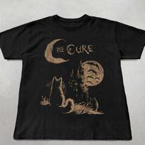 The Cure Katės marškinėliai 90-ųjų Alt Indie Rock drabužiai Grupės marškinėliai Hip Hop trumpomis rankovėmis T-shirt Vyriški Moteriški drabužiai Y2k Viršutiniai drabužiai 3XL brown