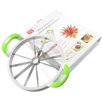Kitchen Spaces Watermelon Slicer Creative Melon Cutter Knife Food Grade Stainless Steel Fruit Cutting Slicer Practical Tools white