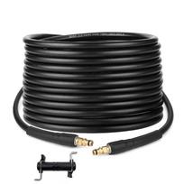 Karcher K2/K3/K4 Aukšto slėgio plovimo įrenginio vandens žarna automobiliams 6M Karcher Hose + Connector black