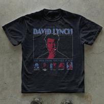 David Lynch graphic T-Shirt, surreal cinema streetwear, vintage cult film tee, Y2K vaporwave style, unisex casual wear M gray