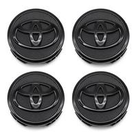 4 vnt./rinkinys 56/60 mm Toyota ratlankių dangteliai Automobilio ratų centrinių dangtelių rinkinys Toyota Prius CHR Auris Rav4 Prado Fortuner Corolla Yaris Camry gray