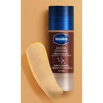 Vaseline Kūno Balzamas Želė Lazdelė 15g / 40g (Originalus / Kakavos blizgesys) 03 Cocoa Shimmer 15g beige