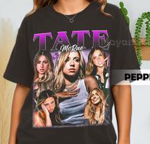 Retro 90's Comfort Colors Tate McRae T-Shirt, Tate McRae Music Concert Tour Bootleg Fan Tee T-Shirt, Gift For Women and Man 3XL brown