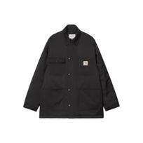 Carhartt WIP Chore Waterproof Square Label Chest Pocket Comfortable Long Sleeve Jacket Men jackets I035343-89-XX XL black
